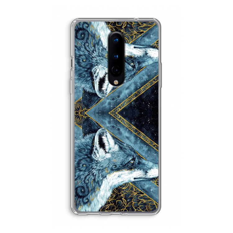 Golden Fox: OnePlus 8 Transparant Hoesje