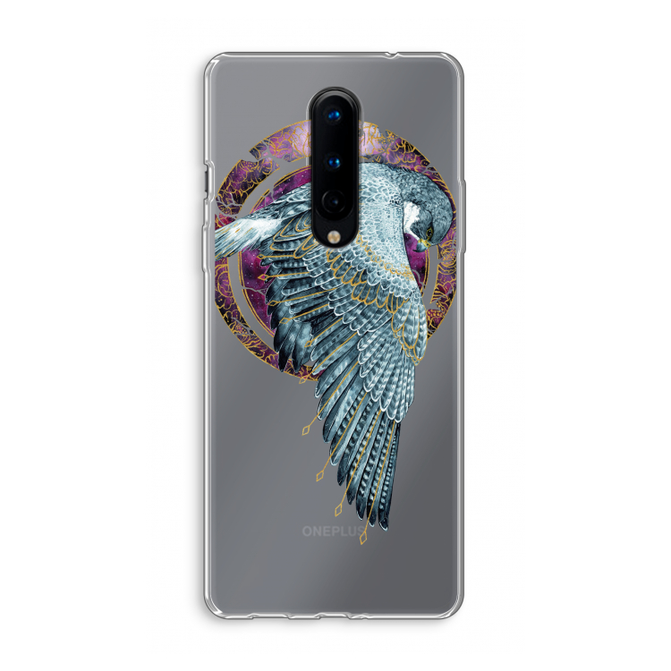 Golden Falcon: OnePlus 8 Transparant Hoesje
