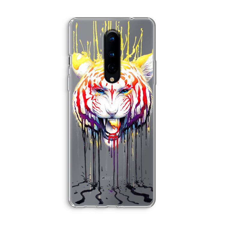Fading: OnePlus 8 Transparant Hoesje
