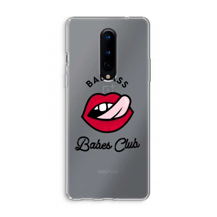 Badass Babes Club: OnePlus 8 Transparant Hoesje
