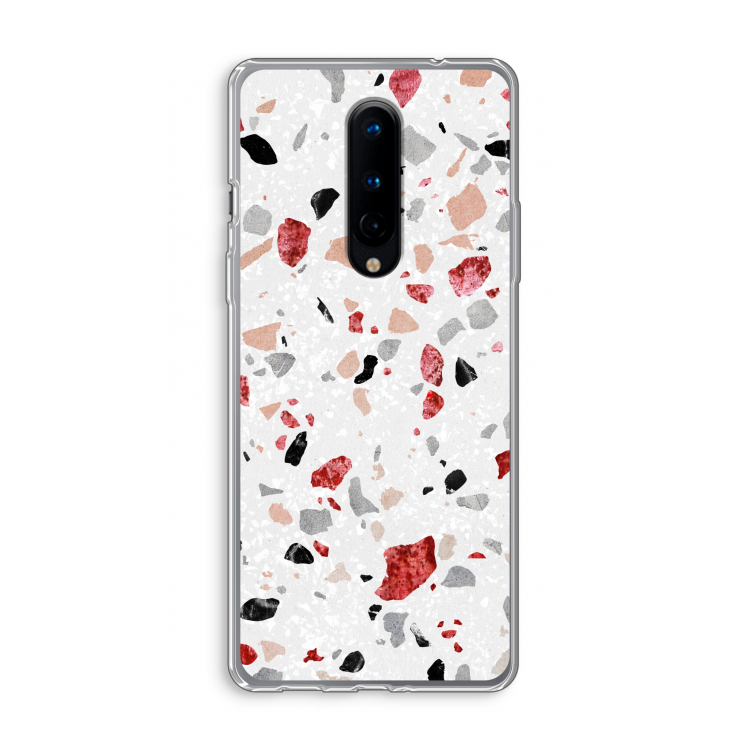 Terrazzo N°12: OnePlus 8 Transparant Hoesje