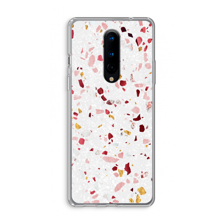 Terrazzo N°9: OnePlus 8 Transparant Hoesje