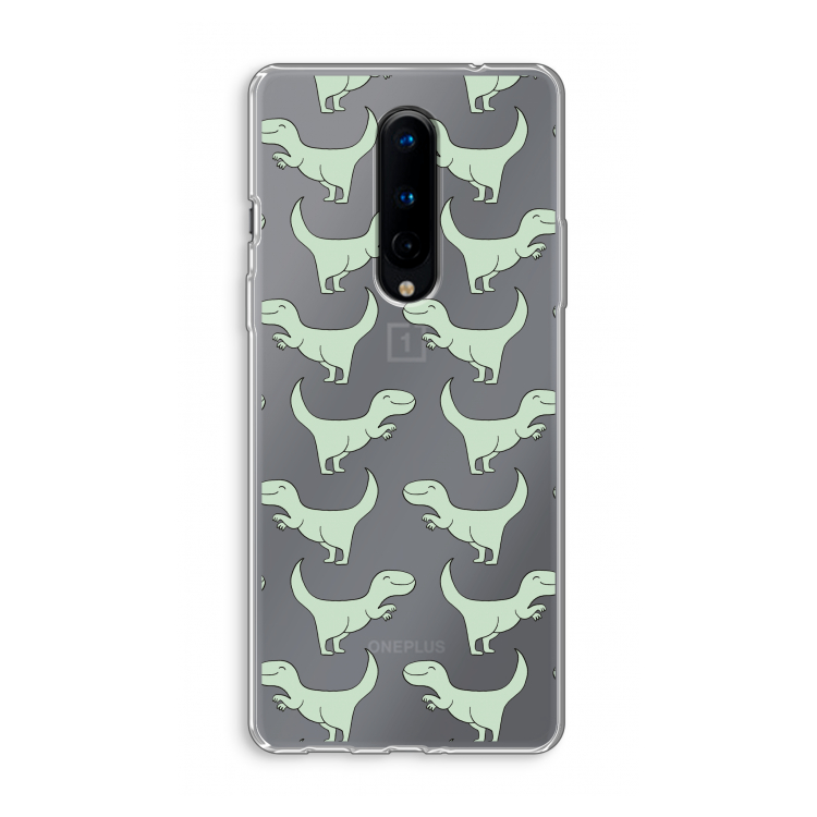 Dinos: OnePlus 8 Transparant Hoesje