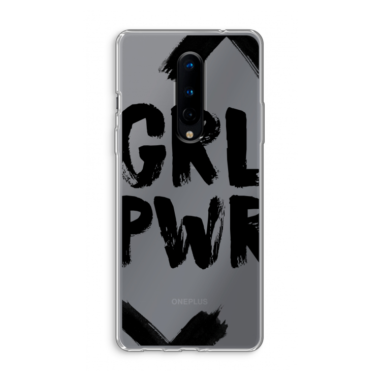 Girl Power #2: OnePlus 8 Transparant Hoesje