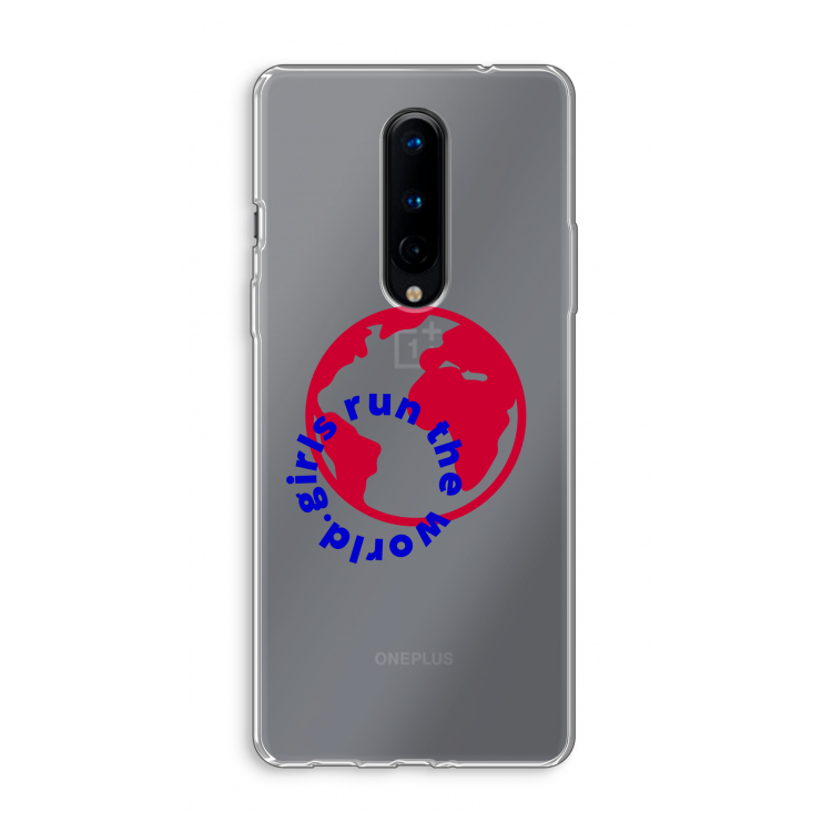 Run The World: OnePlus 8 Transparant Hoesje