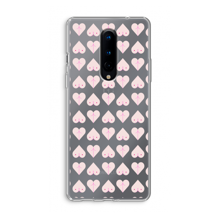Ass 'n Titties: OnePlus 8 Transparant Hoesje