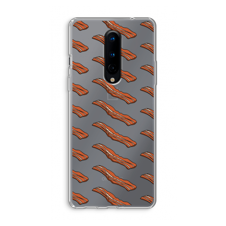 Bacon to my eggs #2: OnePlus 8 Transparant Hoesje