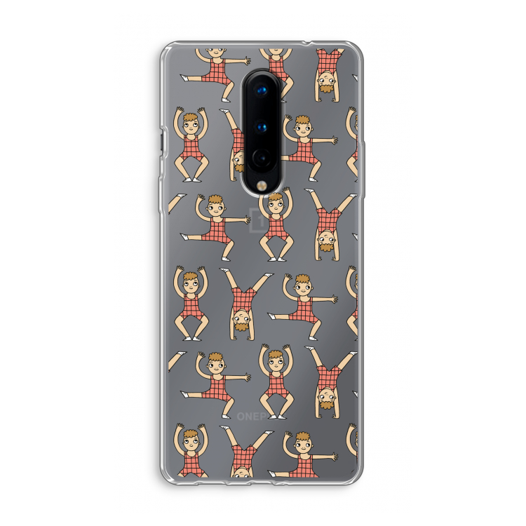 Gymboys: OnePlus 8 Transparant Hoesje