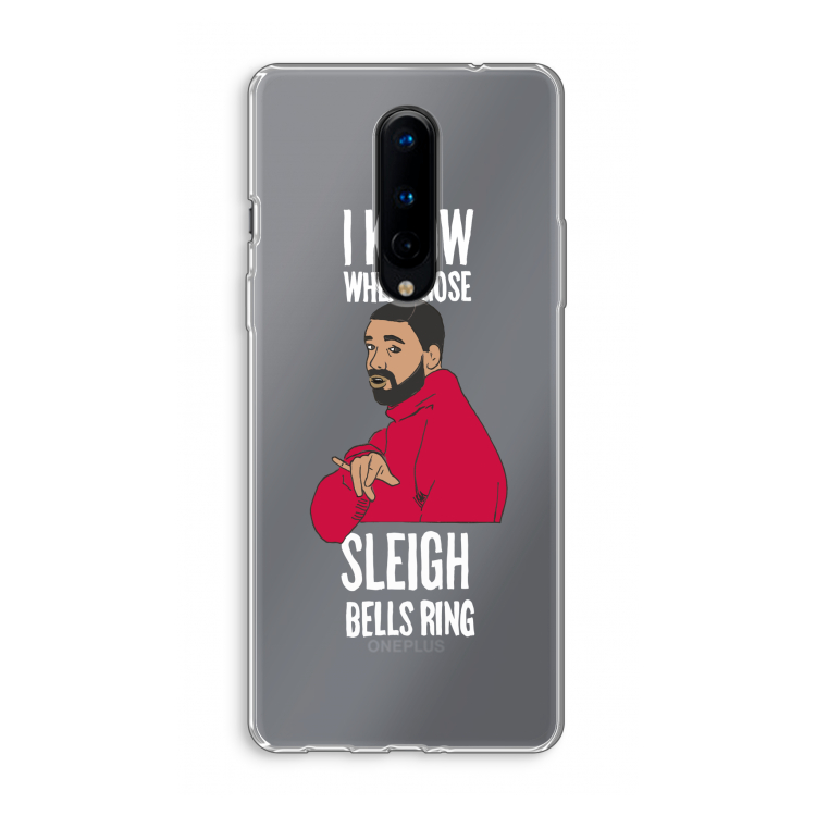 Sleigh Bells Ring: OnePlus 8 Transparant Hoesje