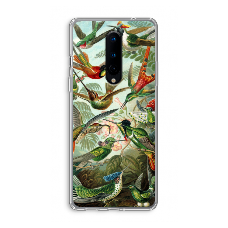 Haeckel Trochilidae: OnePlus 8 Transparant Hoesje