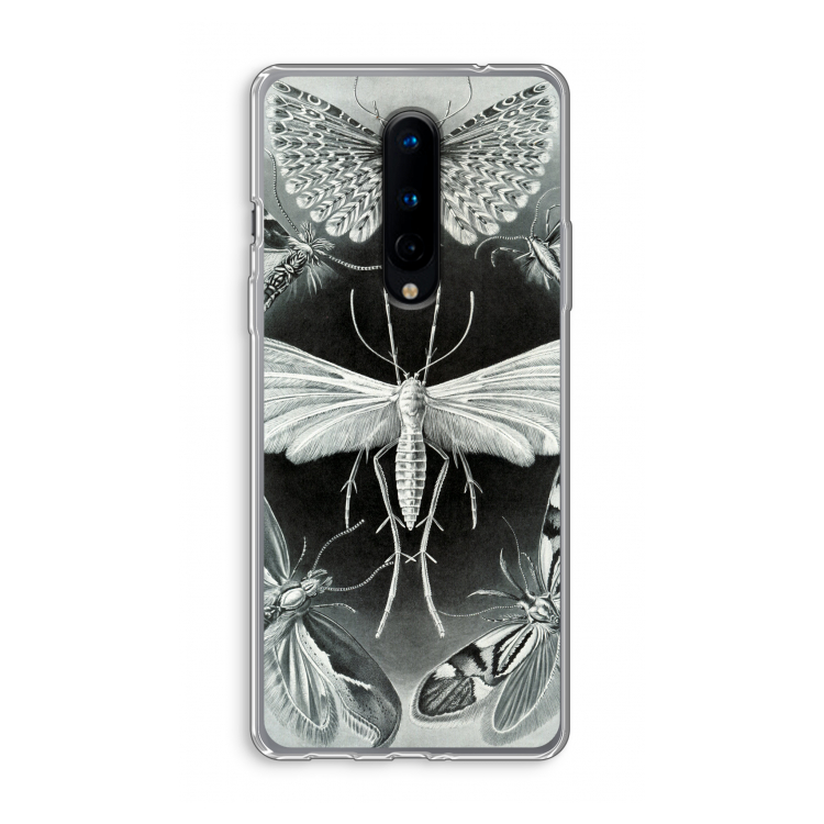 Haeckel Tineida: OnePlus 8 Transparant Hoesje