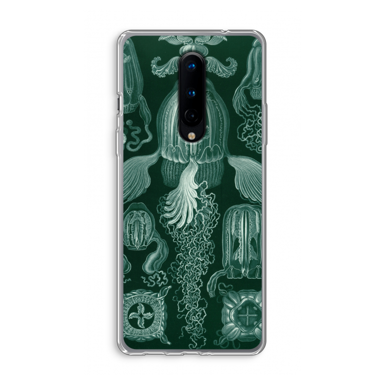 Haeckel Cubomedusae: OnePlus 8 Transparant Hoesje
