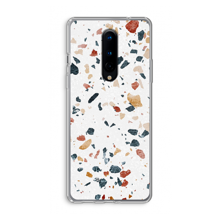 Terrazzo N°4: OnePlus 8 Transparant Hoesje