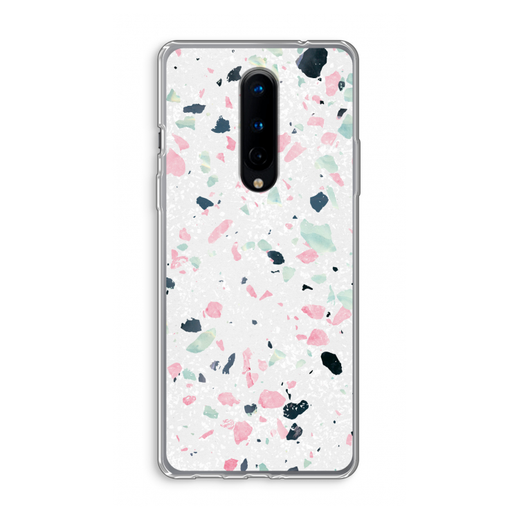 Terrazzo N°3: OnePlus 8 Transparant Hoesje