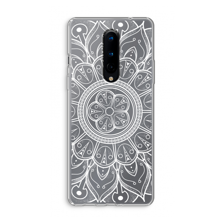 Roses Are Red: OnePlus 8 Transparant Hoesje