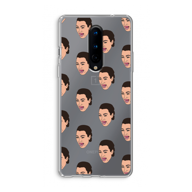 Ugly Cry Call: OnePlus 8 Transparant Hoesje