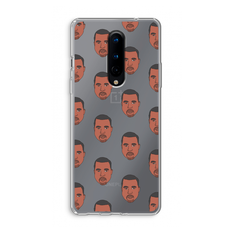 Kanye Call Me?: OnePlus 8 Transparant Hoesje