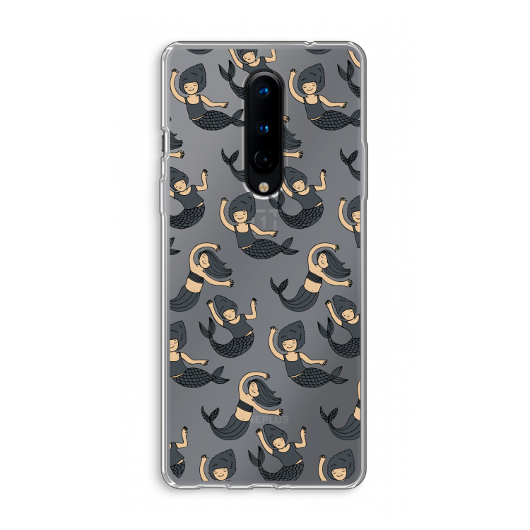 Zeemeermin: OnePlus 8 Transparant Hoesje