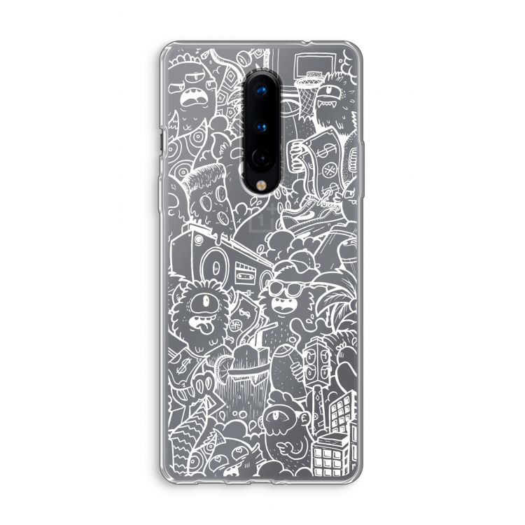 Vexx City #2: OnePlus 8 Transparant Hoesje