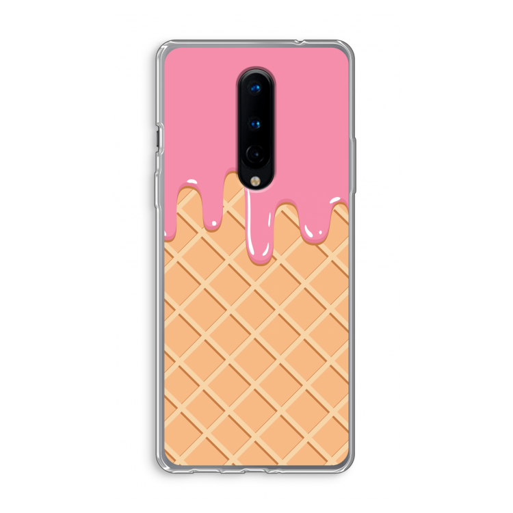 Ice cream: OnePlus 8 Transparant Hoesje