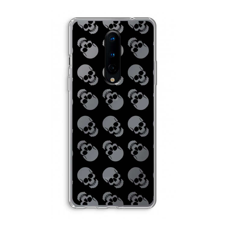 Musketon Skulls: OnePlus 8 Transparant Hoesje