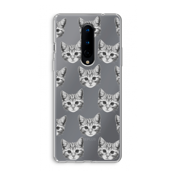 Kitten: OnePlus 8 Transparant Hoesje
