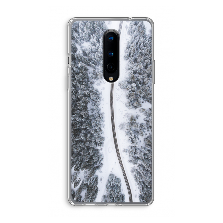 Snøfall: OnePlus 8 Transparant Hoesje