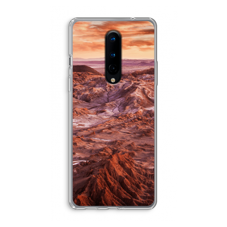 Mars: OnePlus 8 Transparant Hoesje