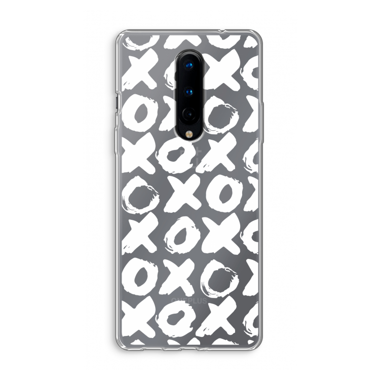 XOXO: OnePlus 8 Transparant Hoesje