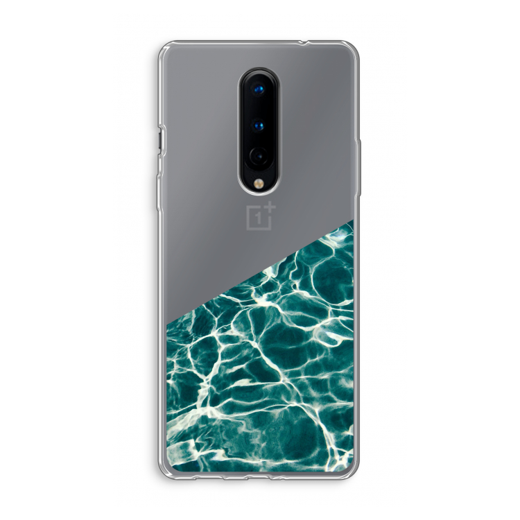 Weerkaatsing water: OnePlus 8 Transparant Hoesje