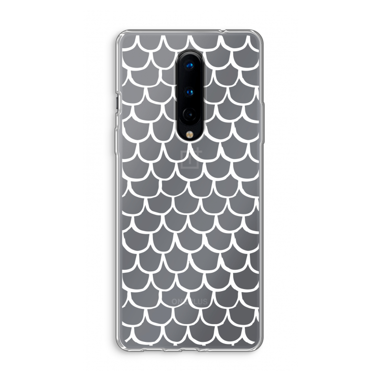 Dakpannetjes: OnePlus 8 Transparant Hoesje