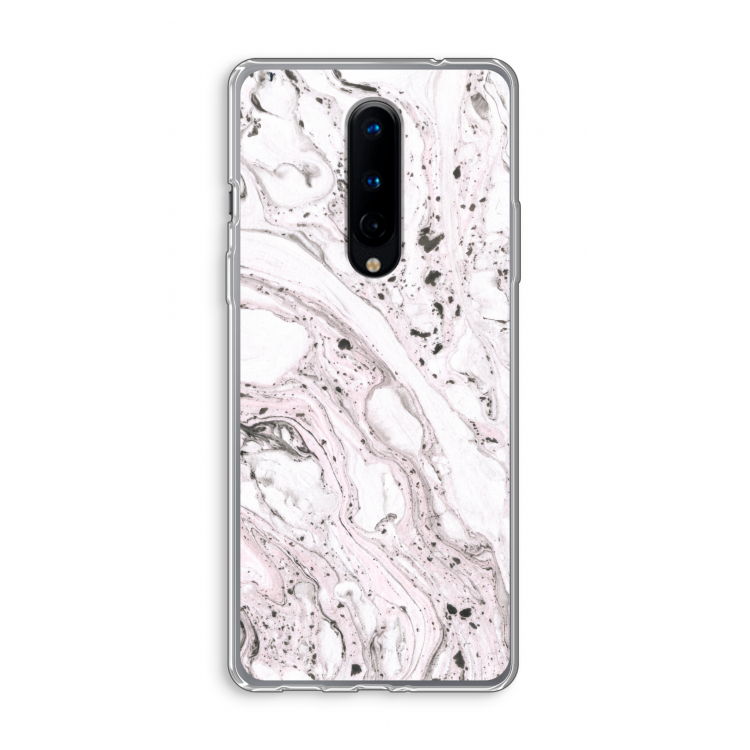 Mengelmoes: OnePlus 8 Transparant Hoesje