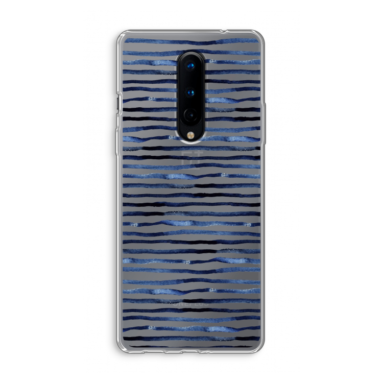 Verrassende lijnen: OnePlus 8 Transparant Hoesje