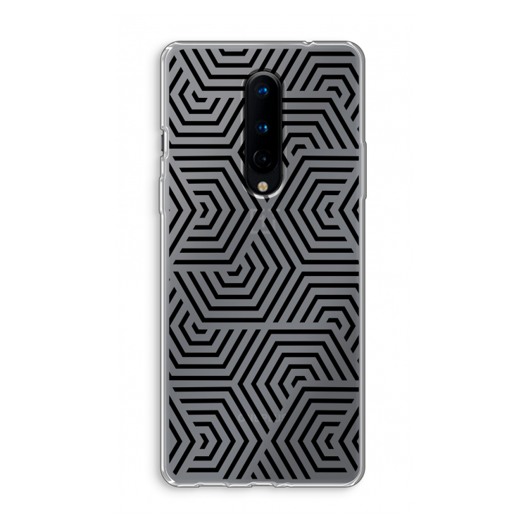 Magic pattern: OnePlus 8 Transparant Hoesje