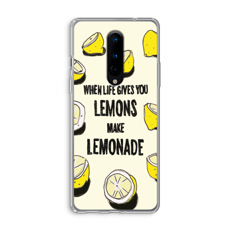 Lemonade: OnePlus 8 Transparant Hoesje