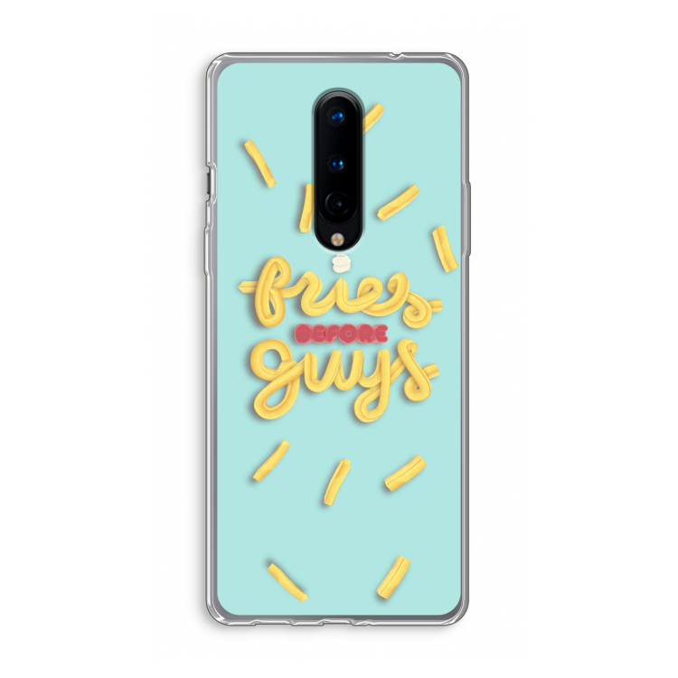 Always fries: OnePlus 8 Transparant Hoesje