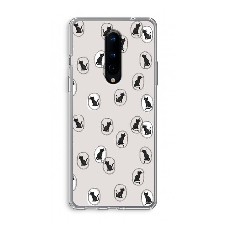 Miauw: OnePlus 8 Transparant Hoesje