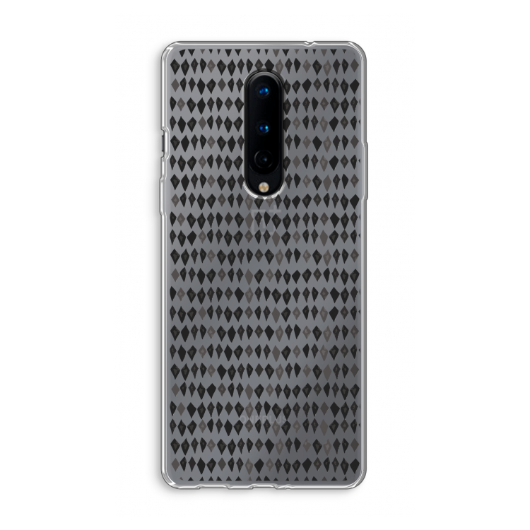 Crazy shapes: OnePlus 8 Transparant Hoesje