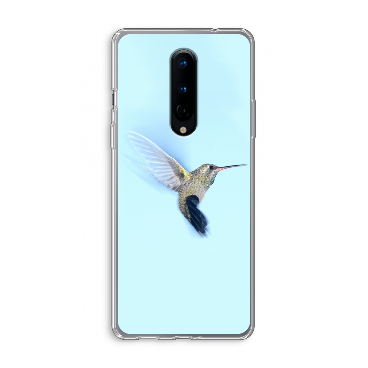 Kolibri: OnePlus 8 Transparant Hoesje