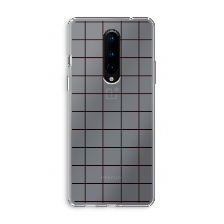 Rooster: OnePlus 8 Transparant Hoesje