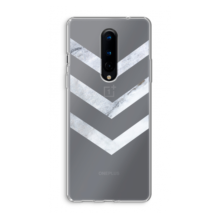 Marmeren pijlen: OnePlus 8 Transparant Hoesje