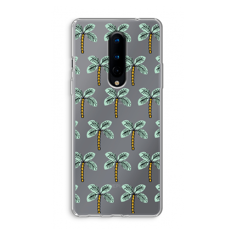Paradise: OnePlus 8 Transparant Hoesje