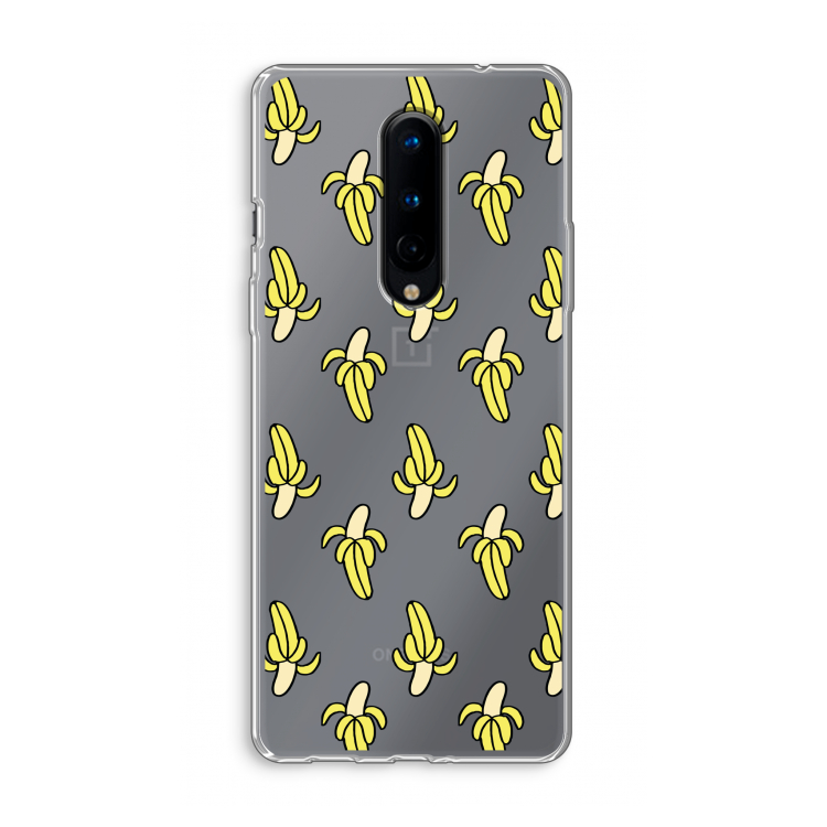 Bananas: OnePlus 8 Transparant Hoesje
