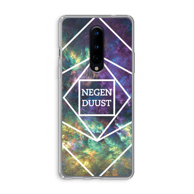 Negenduust ruimte: OnePlus 8 Transparant Hoesje