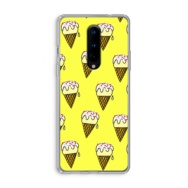 Isjes: OnePlus 8 Transparant Hoesje