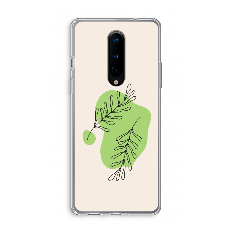 Beleaf in you: OnePlus 8 Transparant Hoesje