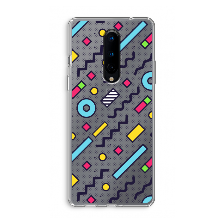 8-bit N°8: OnePlus 8 Transparant Hoesje