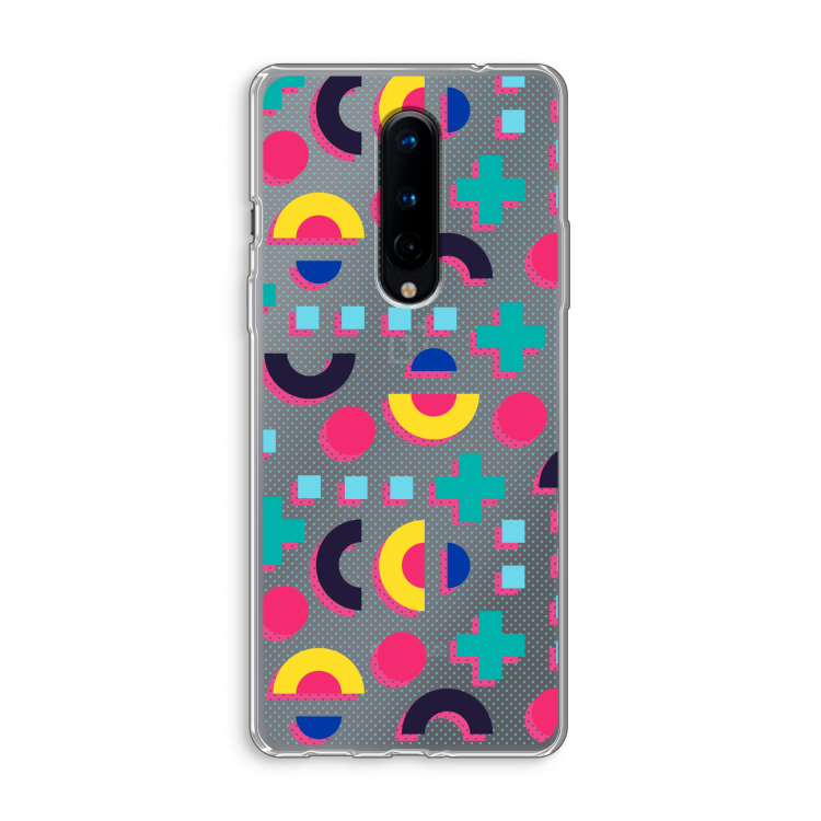 8-bit N°2: OnePlus 8 Transparant Hoesje