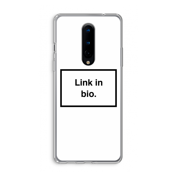 Link in bio: OnePlus 8 Transparant Hoesje