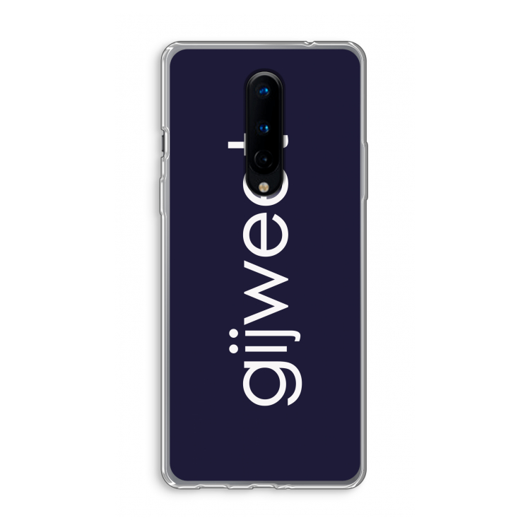 Gijweet: OnePlus 8 Transparant Hoesje